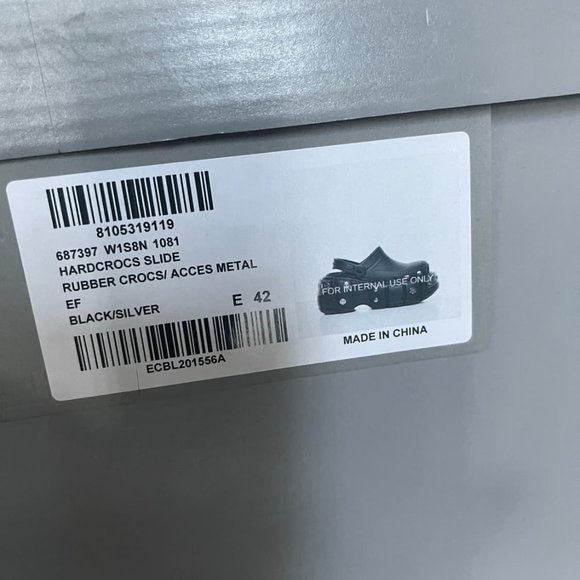 COPY - Balenciaga x Crocs Hardcrocs Slide